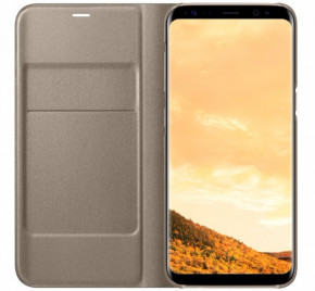  Samsung S8+/EF-NG955PFEGRU - LED View Cover Gold 5