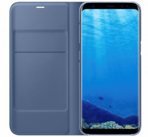  Samsung S8+/EF-NG955PLEGRU - LED View Cover Blue 5