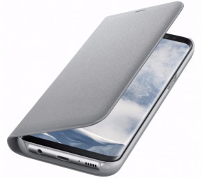  Samsung S8+/EF-NG955PSEGRU - LED View Cover Silver 4