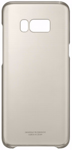  Samsung S8/EF-QG950CFEGRU - Clear Cover Gold 3