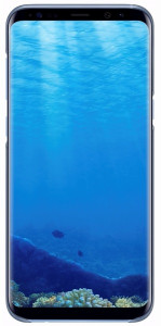  Samsung S8/EF-QG950CLEGRU - Clear Cover Blue 4