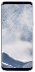  Samsung S8/EF-QG950CSEGRU - Clear Cover Silver 6