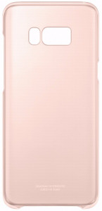  Samsung Clear Cover S8 Plus Pink (EF-QG955CPEGRU)