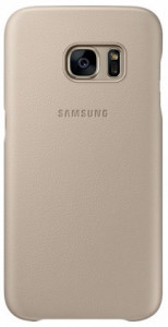  Samsung Leather Cover S7 Beige (EF-VG930LUEGRU)