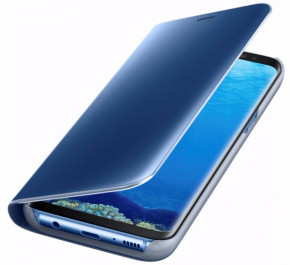  Samsung S8/EF-ZG950CLEGRU - Clear View Standing Cover Blue 4