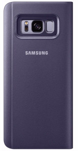  Samsung S8/EF-ZG950CVEGRU-Clear View Standing Cover Violet 3