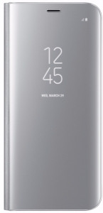 - Samsung Clear View Standing Cover S8 Plus Silver (EF-ZG955CSEGRU)