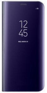  Samsung S8+/EF-ZG955CVEGRU-Clear View Standing Cover Violet