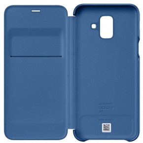 - Samsung Flip wallet cover A6 2018 (EF-WA600CLEGRU) Blue 4