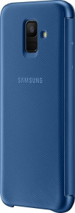 - Samsung Flip wallet cover A6 2018 (EF-WA600CLEGRU) Blue 6