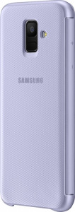 - Samsung Flip wallet cover A6 2018 (EF-WA600CVEGRU) Violet 6