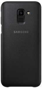  Samsung J6 2018/J600 - Wallet Cover Black 3