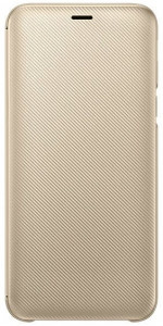  Samsung J6 2018/J600 - Wallet Cover Gold