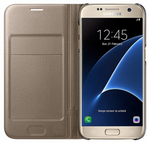  Samsung LED View Galaxy S7 Gold (EF-NG930PFEGRU) 4