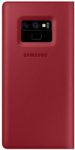 - Samsung Leather Wallet Cove Note 9 (EF-WN960LREGRU) Red 3