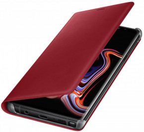 - Samsung Leather Wallet Cove Note 9 (EF-WN960LREGRU) Red 4