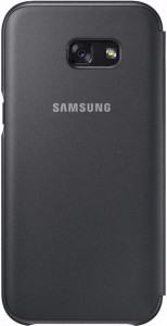    Samsung Neon Flip Cover, Black for A520 4