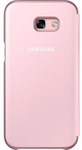  Samsung Neon Flip Cover  A520 Pink 3