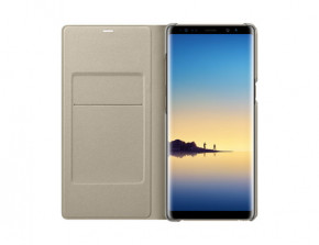  Samsung Note 8/EF-NN950PFEGRU LED View Cover Gold 4