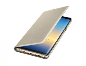  Samsung Note 8/EF-NN950PFEGRU LED View Cover Gold 5