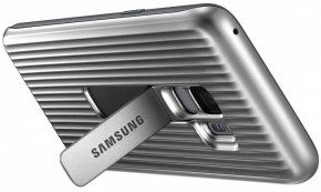  Samsung Protective Stadning Cover S9 Silver (EF-RG960CSEGRU) 6