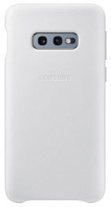  Samsung S10e Leather Cover White (EF-VG970LWEGRU)