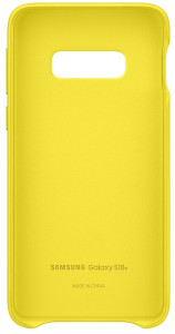  Samsung S10e Leather Cover Yellow (EF-VG970LYEGRU) 5