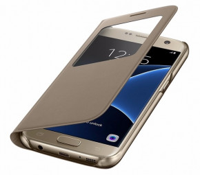  Samsung S View Galaxy S7 Gold (EF-CG930PFEGRU) 4