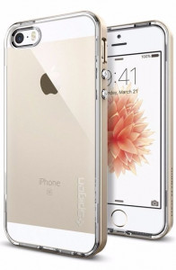  Spigen Case Neo Hybrid Crystal Champagne Gold iPhone SE/5/5S (SGP-041CS20182) 3