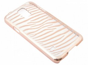  Vouni  Samsung Galaxy S5 Glimmer Zebra Gold