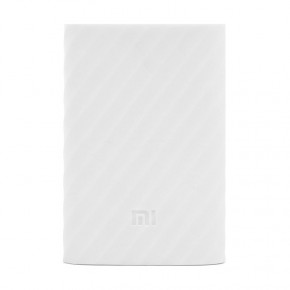  Xiaomi Mi Power Bank 10000 mAh Silicone Protective Case White