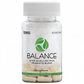    Ultimate Nutrition Balance Probiotic 30 caps