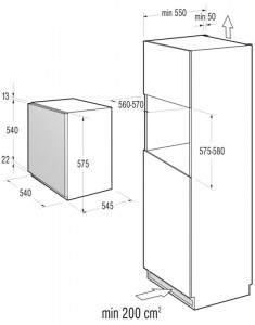   Gorenje RBIU6091AW 4