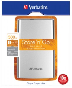    Verbatim 500GB 2.5 USB 3.0 Silver (53021) 6