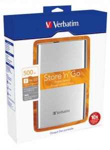    Verbatim 500GB 2.5 USB 3.0 Silver (53021) 7