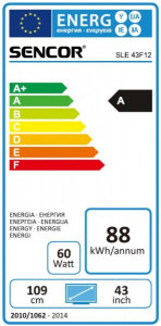  Sencor SLE43F12 3