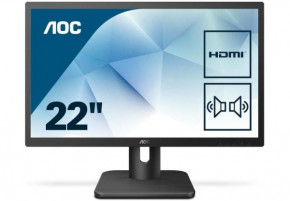  AOC 22E1D Black