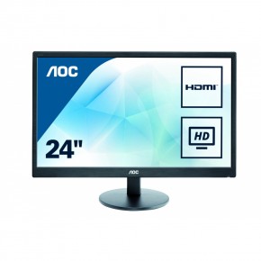  AOC 23.6 E2470SWHE Black 6