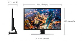  Samsung U24E590D (LU24E590DS/CI) Black 11