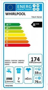   Whirlpool TDLR 70210 6