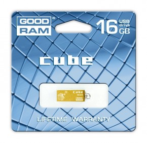  Goodram Cube 16GB Gold (PD16GH2GRCUDR9)