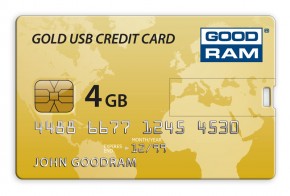  Goodram Gold Credit Card 4Gb (PD4GH2GRCCPR9)