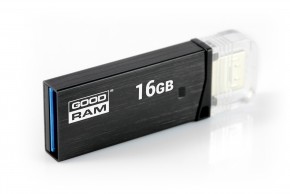  Goodram OTG OTN3 Twin 16GB Black (OTN3-0160K0R11) 3