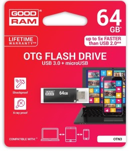  Goodram OTN3 64GB OTG Black 5