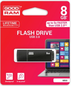  Goodram UEG3 8 Gb USB 3.0 Black 4