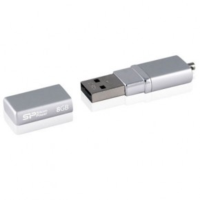  USB Silicon Power Lux Mini 710 8GB Silver (SP008GBUF2710V1S)