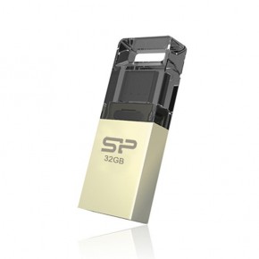  USB Silicon Power Mobile X10 32GB Champague (SP032GBUF2X10V1C) 3