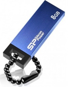  USB Silicon Power Touch 835 8 GB Blue (SP008GBUF2835V1B) 3