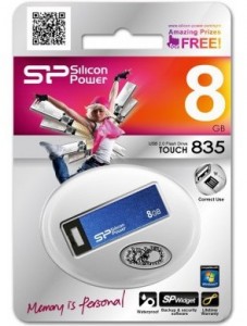  USB Silicon Power Touch 835 8 GB Blue (SP008GBUF2835V1B) 4