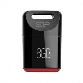  USB Silicon Power Touch T06 8Gb black (SP008GBUF2T06V1K)